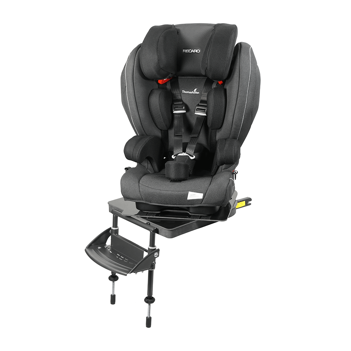 recaro_monza_nova2_fussstuetze_kinderreha24 Montierte Fußstütze (12 cm) am Monza Nova 2