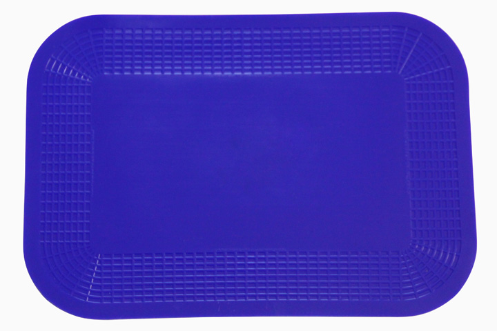 Anti Rutsch Matte, rechteckig, blau