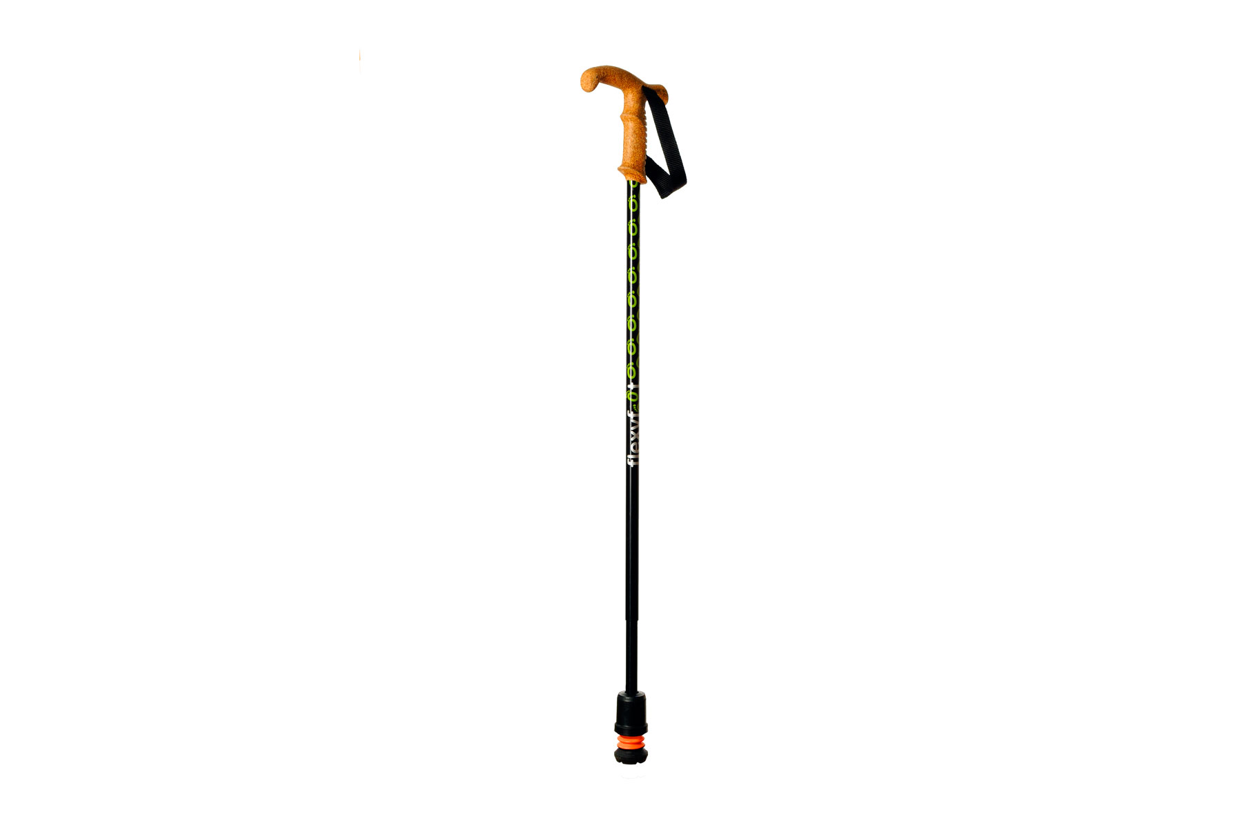 Geh-/Wanderstock Flexyfoot mit Kork-Griff, 78 cm - 126 cm
